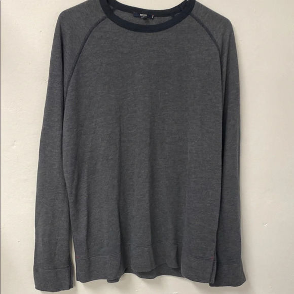 Benson‎ N.Y.C Long Sleeve Knit Sweater Men's Size Large Gray - Picture 1 of 6